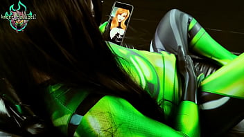 Preview 1 of Britney Amber Vampire - Webcam Girl Kim Possible Streams for Shego