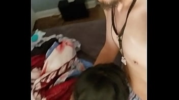 Preview 2 of Rambut Pendek Gaya Laki - Getting her morning milk bbw latina lil mamaz sucks dick