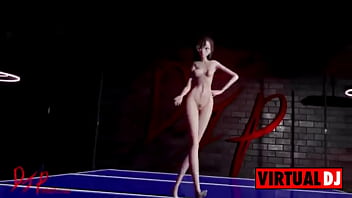Preview 1 of Erbik Sez - MMD R18 Misaka - Lee Suhyun - Alien 1388 (By DJ Riko! Janvier 2024)