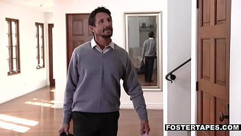 Preview 2 of Friends Mom Leak - Teen Foster Stepdaughter Kamryn Jayde stepFamily Threesome With Foster stepDad And His MILF Girlfriend  Lisey Sweet