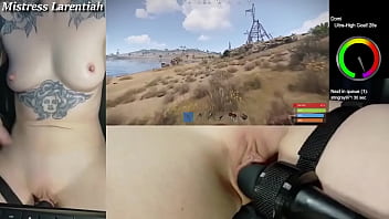 Preview 2 of M0mmys Little Toilet Boy - When you&#039_re trying to stay locked in playing Rust but that pussy is just too damn horny ?