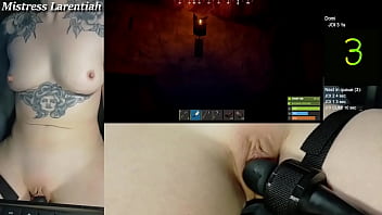Preview 4 of M0mmys Little Toilet Boy - When you&#039_re trying to stay locked in playing Rust but that pussy is just too damn horny ?