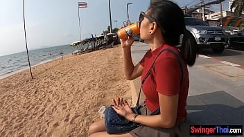 Preview 1 of Jessica Barton Soft - Amateur Thai teen having fun with her two week millionaire boyfriend