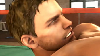 Preview 3 of Alysha Morgan Anal - Chris Redfield (Gay Animation) [Video Edit]