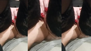 Preview 3 of Mia Khlifa Xxx Video Downlod - Submissive Wife Slut in lingerie shows her pussy to her master and gets fingered and fisted