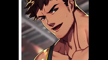 Preview 2 of Italitaly Teen Porn - Hombre musculoso ejercit&aacute_ndose animation