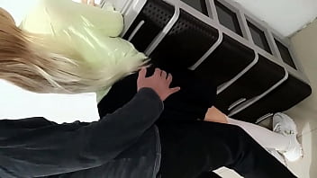 Preview 1 of Kannada Xxx Moves - Fucking without a condom with my beautiful stepdaughter in the textile warehouse