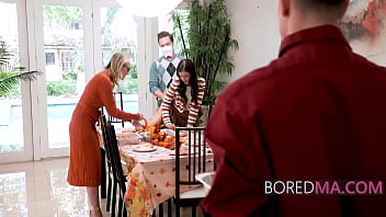 Preview 3 of Pening Girl Porn - Thanksgiving (A Time For Freeuse Family To Cum Together)