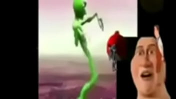 Preview 3 of Jor Kre Mom - Alien alucinado de tes&atilde_o fodendo o cu de toda uma na&ccedil_&atilde_o ao som de &aacute_rabe