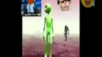Preview 1 of Jor Kre Mom - Alien alucinado de tes&atilde_o fodendo o cu de toda uma na&ccedil_&atilde_o ao som de &aacute_rabe