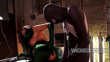 Preview 2 of Awami Randi - Anal With Horny Venom (Avengers Parody)