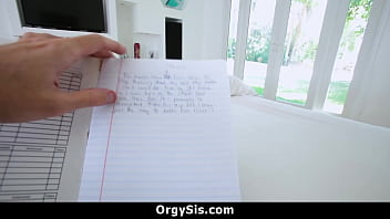 Preview 1 of Malum Boobs - Hot Stepsister Is Soo Excited to Meet Her New Stepbrother - Orgyfamily