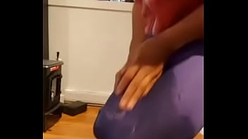 Preview 3 of Eva Kartha - Spandex massive cock cumshot