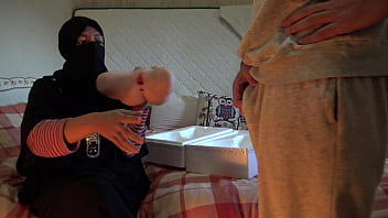 Preview 2 of Mr Horse Cock - A French muslim boy is disturbed when his stepmother shows him how to fuck a tantaly sex doll