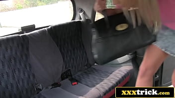 Preview 1 of Fat Dick Gal - Dumb UK Blonde Tricked Into Kinky Sex By an Older Cabbie
