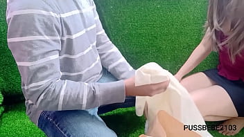 Preview 1 of Papa Ma Beti Xxx Hindi Vido - PINAY FUCKED BY A LUCKY FAN AT THE PUBLIC PARK