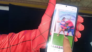 Preview 4 of New York Yoga - Liga da justi&ccedil_a porno !!! Homen aranha  mulher maravilha e Supergirl no castelo dos sonhos