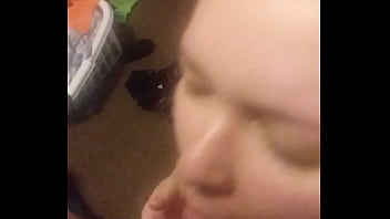 Preview 2 of Hornyvlatina Teen - Cum all over my face!