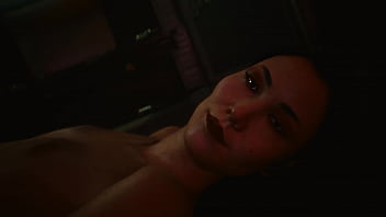 Preview 3 of Sewing Fuck - Hanako Arasaka - Hammer Club Sex Scene (Cyberpunk 2077 In-game Ultra Settings)