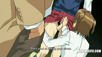 Preview 2 of Dase Sex Bedeo - Powerful Boys Offer Busty Teacher A Freeuse Sex Contract - (Hentai Subtitled)