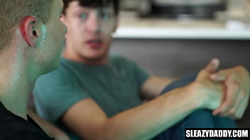 Preview 1 of Kolel Mollik Xxx Video - Scared stepsons foursome banged by tough stepdads