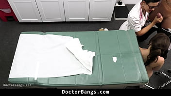 Preview 2 of Elder Sister Younger Bro Sex - Olympic Gymnast Teen Stripped by Doctor as A Part of Medical Procedure - Doctorbangs