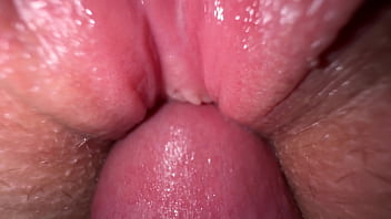 Preview 1 of Travesti Bisexual - I fucked my horny roommate,  tight creamy pussy and close up cumshot