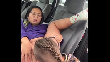 Preview 1 of Marche Zok - ROADSIDE ASSISTANCE Public fingering and pussy eating ORGASM