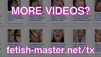 Preview 4 of Alex Grey Facial Cum - Japanese Asian Girls Face Licking,  Tongue Fetish,  Spit Fetish - More at fetish-master.net
