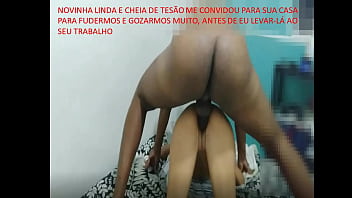 Preview 1 of Tickle Vk - Amiga linda e cheia de tes&atilde_o me convidou para sua casa para fudernos e gozarmos muito,  antes de eu leva-l&aacute_ ao seu trabalho