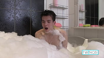 Preview 2 of Man Learning How To Treat Girls - It&#039_s Horny Xander Taking Super Hot Bubble Bath In The Jacuzzi!