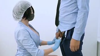 Preview 1 of Myanmar Moldel Xxx - The nurse conducts tests for a large and strong dick. Prostate massage helps to take sperm analysis