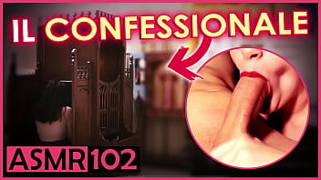 Preview 2 of Old Fuck Wet - Il Confessionale - Italiana Dialoghi ASMR