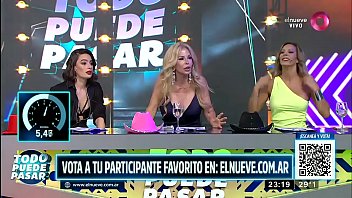 Preview 4 of Tied Woman With Bbc - Romina andrino - Todo puede pasar canal 9 08/01/20