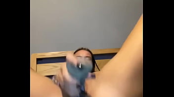 Preview 3 of Cute Midget And Dude - Slutty Goth Teen Loves Fucking Her Little Ass Until She Cums