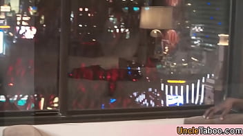 Preview 2 of Only Girl Royl Xxxnaya - Wild bareback night in Vegas with BBC muscle hunks