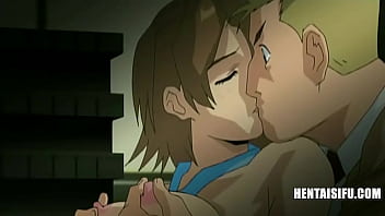 Preview 3 of Brazzers Mom And Grandfather - Busty Teacher &amp_ The Perverted Teenagers - Uncensored Hentai