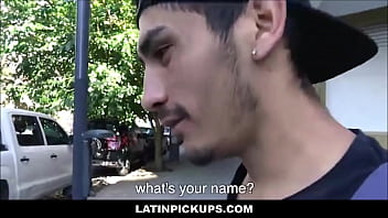 Preview 1 of Vqruoqxmu - Latin Boy Picked Up Off Street Paid Cash For Fuck Outdoors POV - Gael