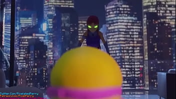 Preview 1 of Sexnurulfarah - Starfire se coje a terra