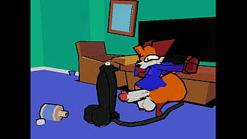 Preview 2 of Girl Sits On Dudes Face - Furro gay