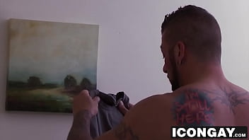 Preview 1 of Syren Call Johnny - Muscular older man Hugh Hunter tops power bottom Armond