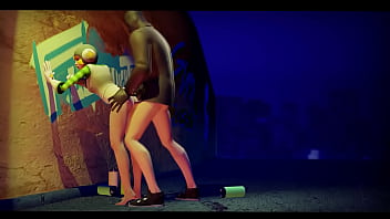 Preview 4 of Ex Do Felipe - Gum Jet Set Radio Hentai,  obrigado internet