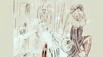 Preview 2 of Spanish Cream Pie - vintage erotic drawings