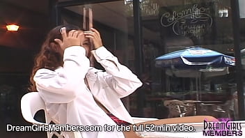 Preview 3 of T Naflix - Danielle Flashes In Public And Smokes A Cigarette