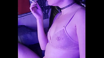 Preview 2 of Sex Ass Egypion - STEPSISTER SMOKES NAKED
