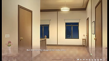 Preview 3 of Crazy Club Chixcom - Summer Clover [ HAREM HENTAI GAME ] Ep.8 CAUGHT half naked with a huge BONNER !