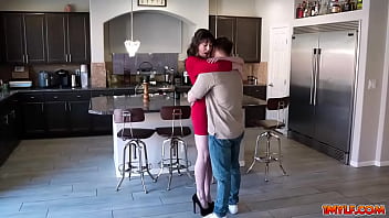 Preview 2 of Honey Moon Sax - 1mylf.com-Young MILFJenna Noelle  having a passionate fuck with her stepson Joshua Lewis