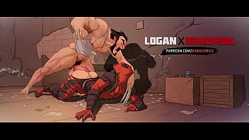 Preview 2 of Bbw In Sexual - Wolverine macetando o Deadpool (Boobocomis &ndash_ Logan X Deadpool)