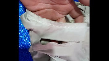 Preview 1 of Virtual Boob Job - Calzon sucio de la vecina