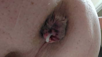 Preview 2 of Hiddencam Pissing - Don Juan releases creampie from Bart Part 2